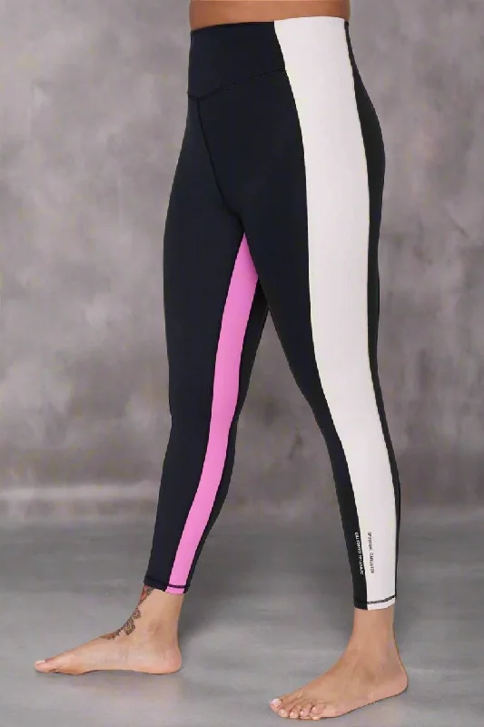Spiritual Gangster Embody Eco Jersey 7/8 Leggings Elegant Stretchy Faux Leather Leggings