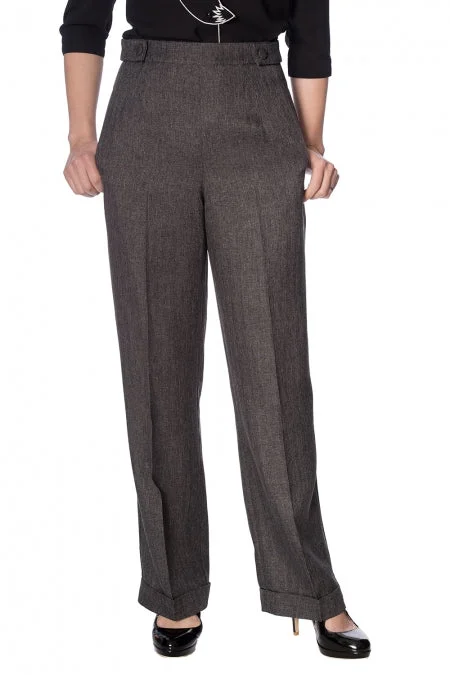 Banned Apparel - Button Trouser Trousers Review Highly