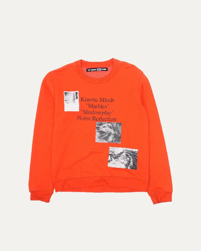 Kinetic Minds Sweatshirt Hoodie with Lace Feminine Delicate