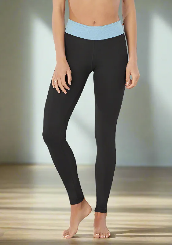 High Density Bamboo Yoga Leggings Comfortable Capri-Length Leggings