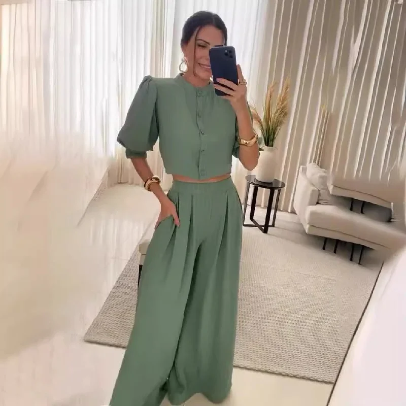 Summer Striped Half Sleeve Top Trousers Suit Women Clothing Trousers Denim Distressed Summer Striped Half Sleeve Top Trousers Suit Women Clothing Trousers Denim Distressed