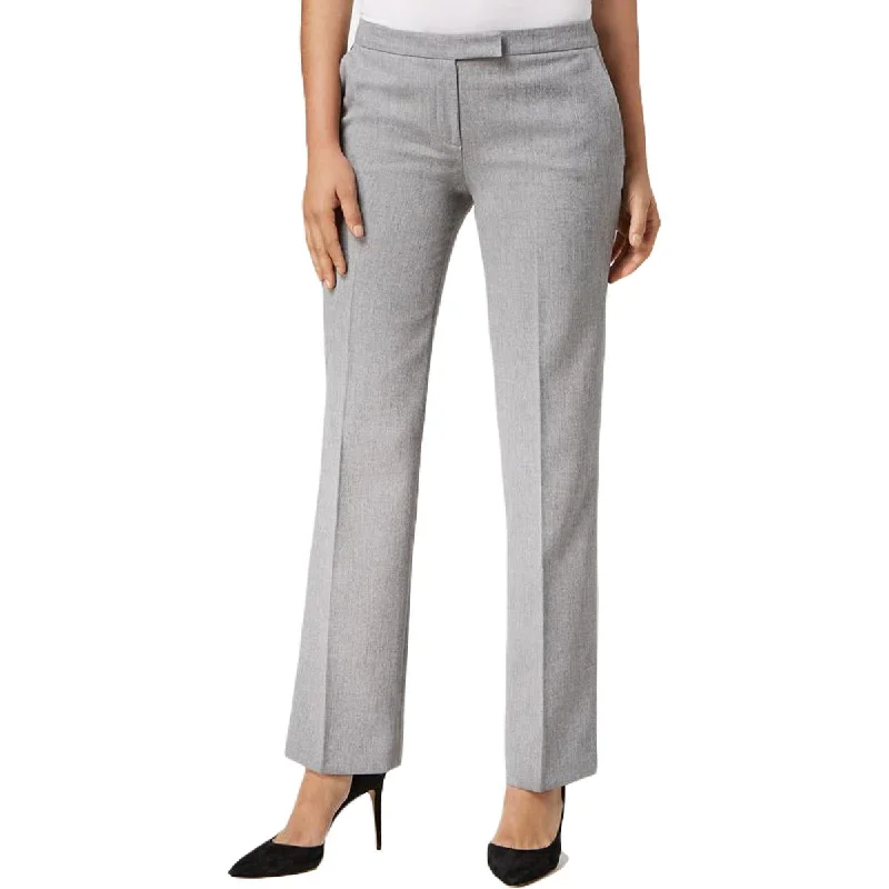 Kasper Womens Mid-Rise Work Trouser Pants Trousers Capri Summer