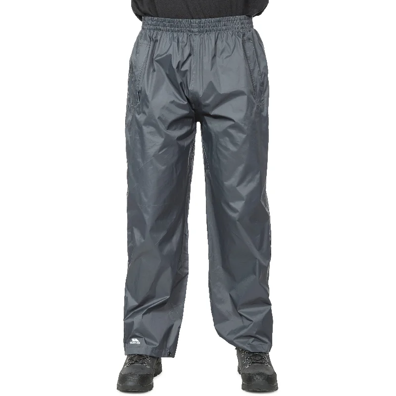 Qikpac Adults Unisex Pack Away Waterproof Trousers in Flint Trousers Running Lightweight Qikpac Adults Unisex Pack Away Waterproof Trousers in Flint Trousers Running Lightweight