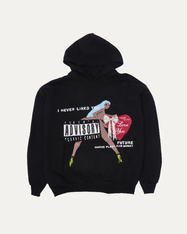 Future I Love You Hoodie Hoodie with Slim Fit Tailored Modern