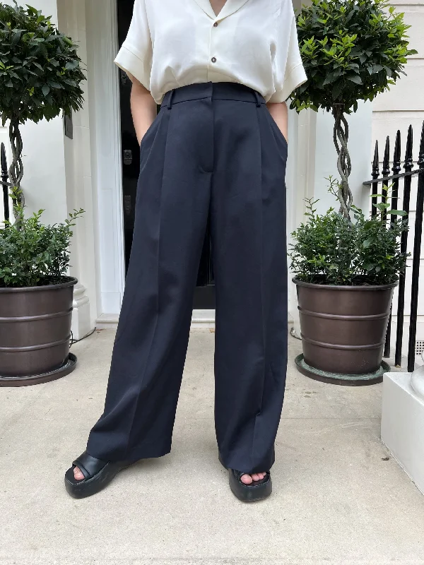Bella Loves Patterns Billy Trousers Trousers Formal Black