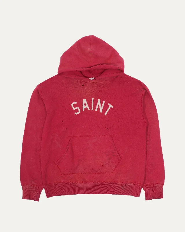 ReadyMade Holy Relics Hoodie Hoodie with Distressed Vintage Worn