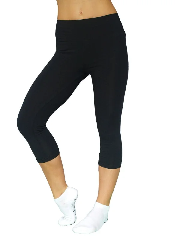Leggings 3/4 Length Fashionable High-Rise Leggings