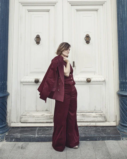 Pauline Alice Reig Trousers Trousers Velvet Soft