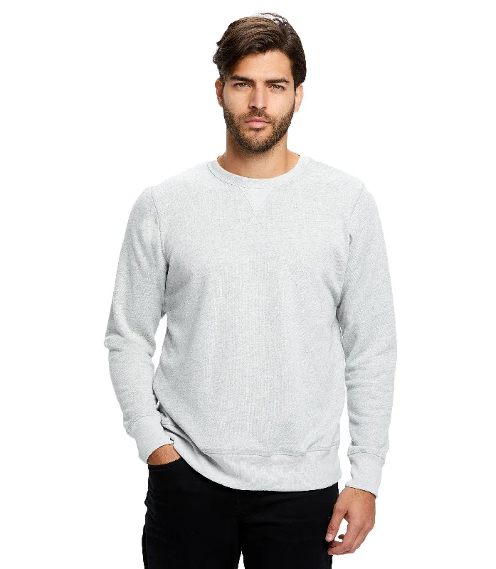 Unisex Long Sleeve Pullover Crew Solo Sleeve Pullover