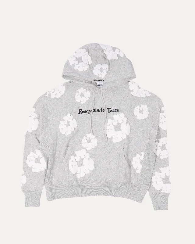 Denim Tears Cotton Wreath Hoodie Hoodie with Velcro Closure Adjustable Secure