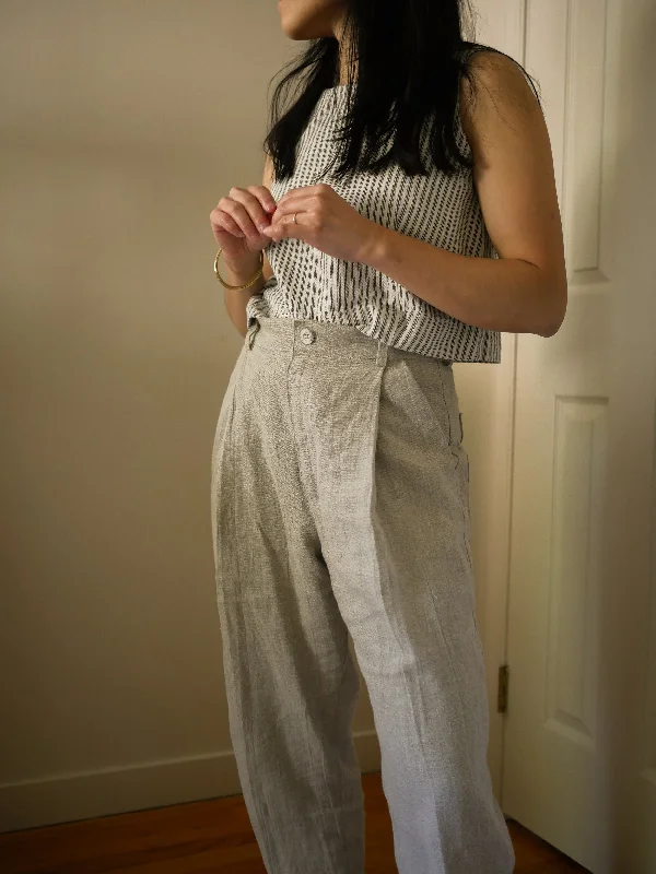 Vivian Shao Chen Georgia Trousers Trousers Silk Elegant