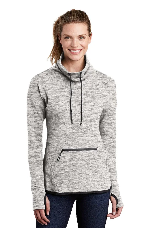 Sport-Tek  Ladies Triumph Cowl Neck Pullover LST280 Solo Sleeve Pullover