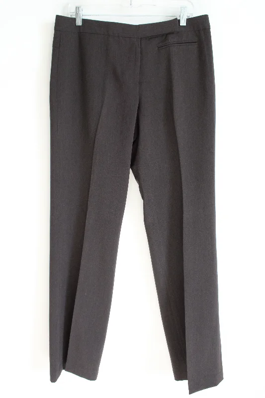 NEW The Limited Cassidy Fit Brown Trouser Pant | 12 Trousers stylish modern