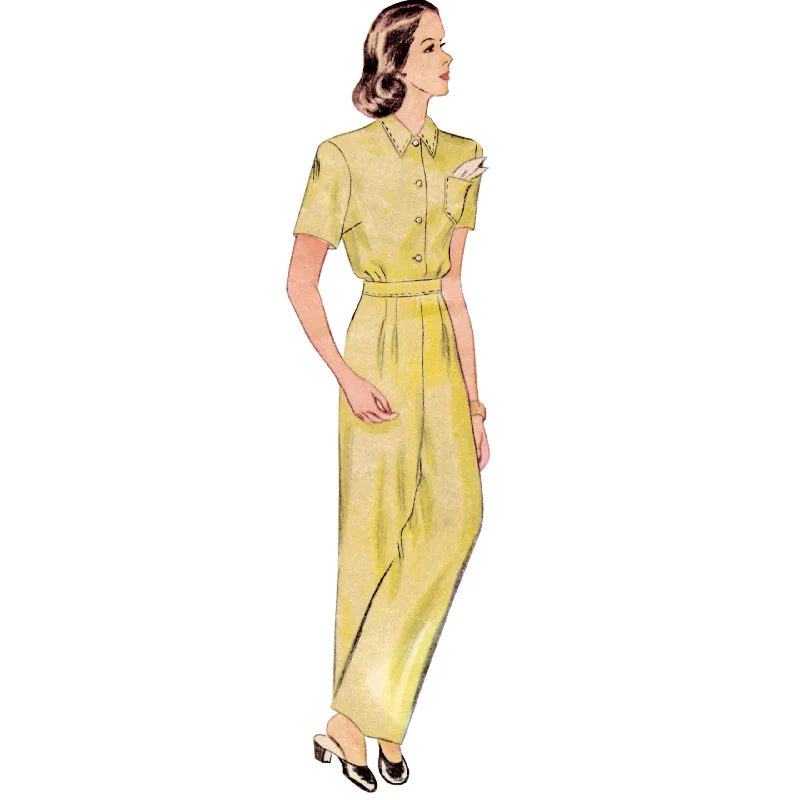 Simplicity Vintage Lounge Top and Trousers S9635 Trousers Occasion Special