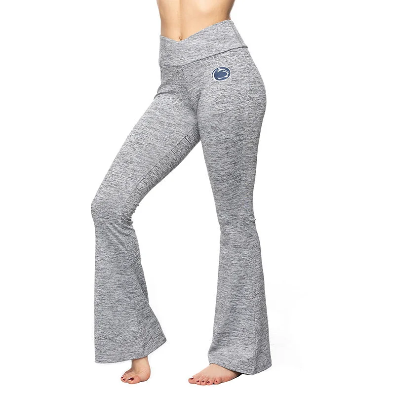 ZooZatz Cross Flared Leggings Elegant Animal Print Leggings
