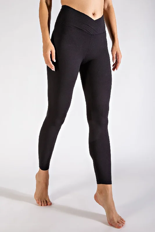 V Waist Leggings Casual Sporty Leggings