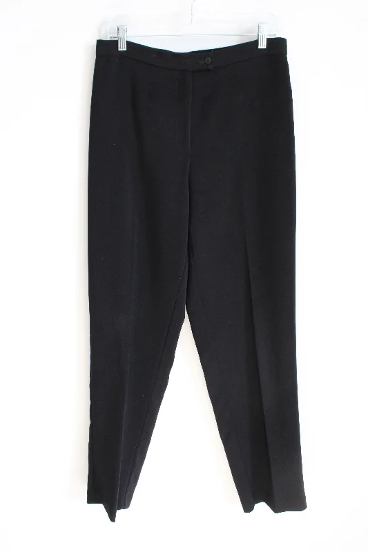 Fashion Bug Black Trouser | 12 Trousers sophisticated sleek