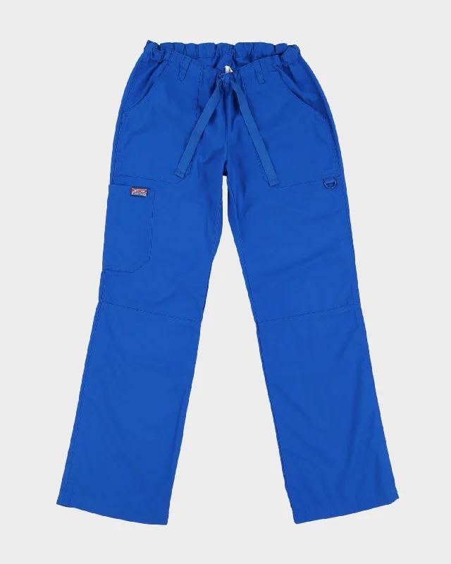 Cherokee Blue Elasticated Waist Block Colour Trousers - XS W26-32 Trousers luxurious high-end Cherokee Blue Elasticated Waist Block Colour Trousers - XS W26-32 Trousers luxurious high-end