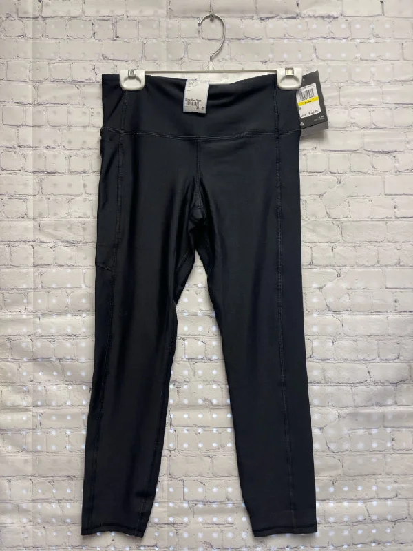 Size Medium Ladies Black Under Armour Leggings Trendy Adjustable Waist Leggings