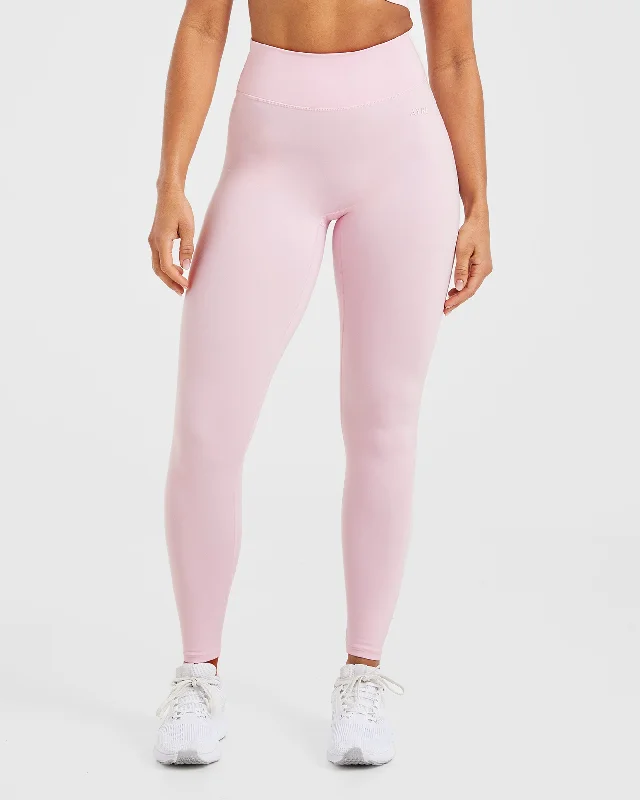 Staple Leggings - Pastel Rosa Fashionable Sports Leggings