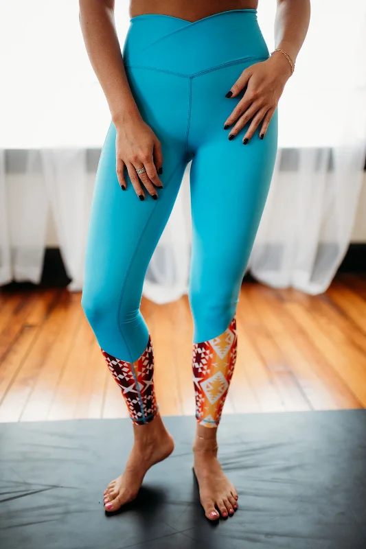 ATOKA CROSSOVER LEGGINGS Comfortable Yoga Tights Leggings