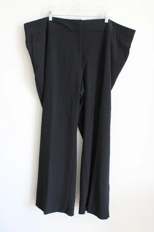 Jessica London Black Trouser Pant | 28 Trousers stylish elegant