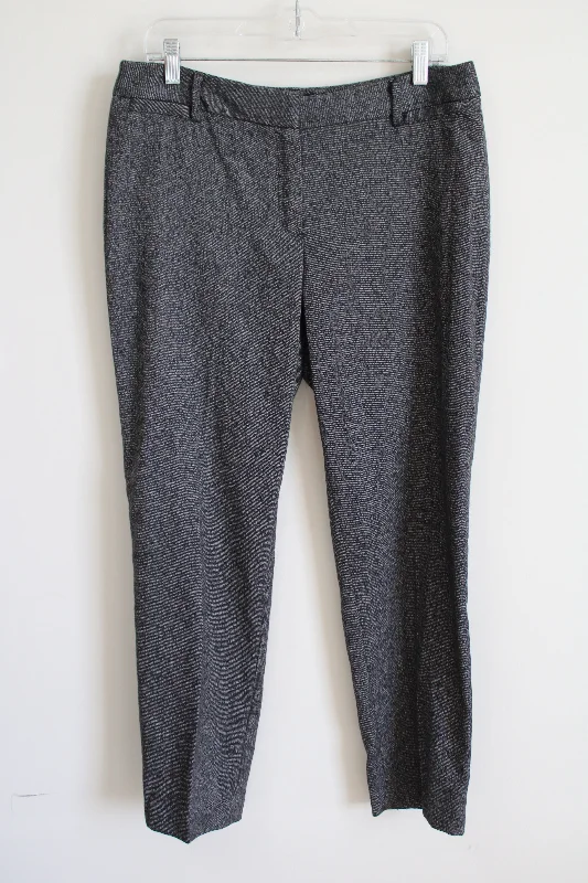 Rafaella Modern Gray Speckled Trouser | 12 Petite Trousers Corduroy Warm