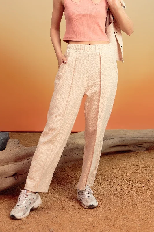 Knitted Textured Trousers Trousers Top Rated