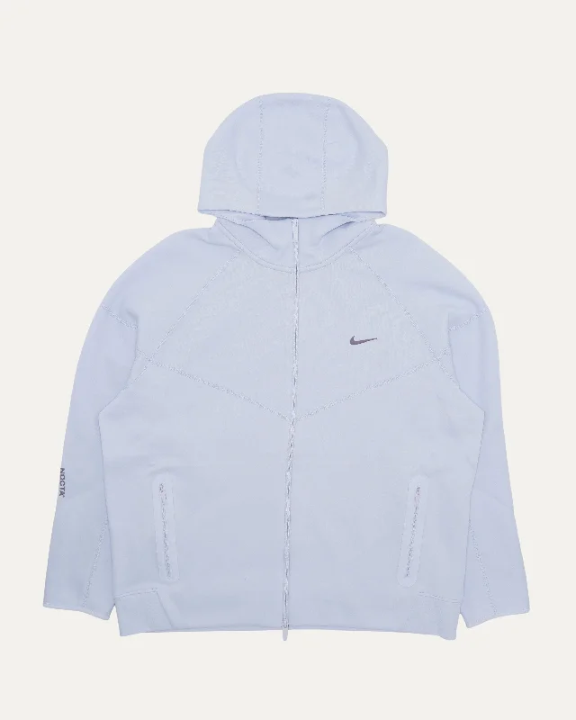 Nocta Tech Fleece Zip Up Hoodie Hoodie with Front Slit Layering Stylish