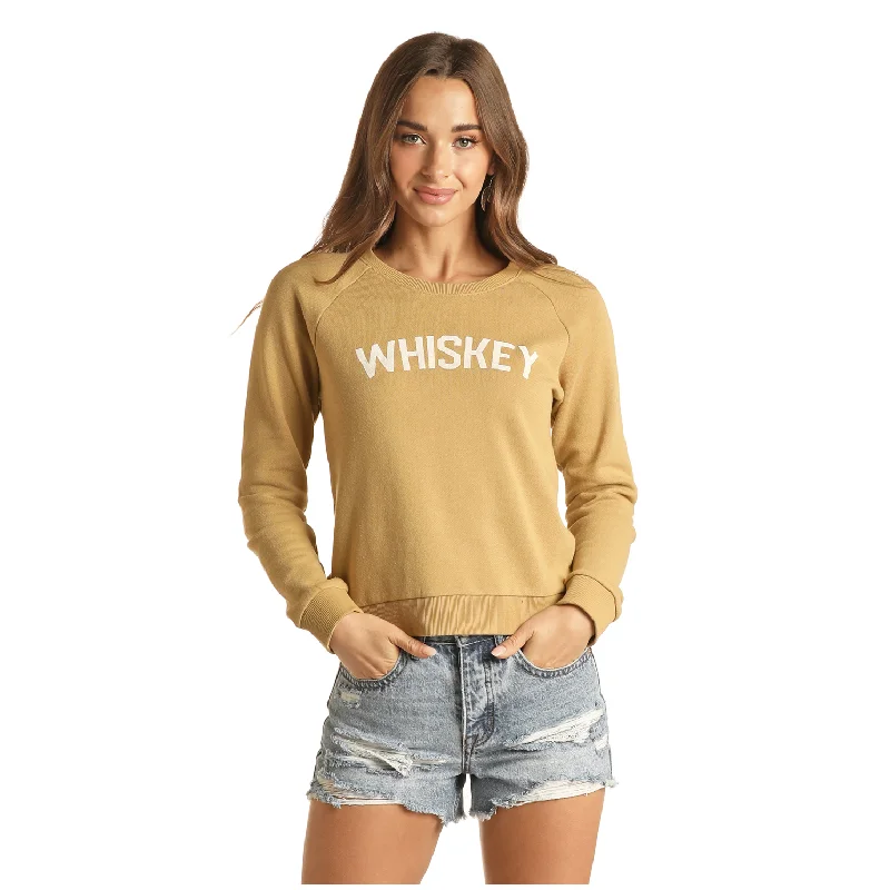 Rock & Roll Cowgirl Girl's Raglan Graphic Long Sleeve Pullover 48T3237 Cable Knit Chunky Rock & Roll Cowgirl Girl's Raglan Graphic Long Sleeve Pullover 48T3237 Cable Knit Chunky