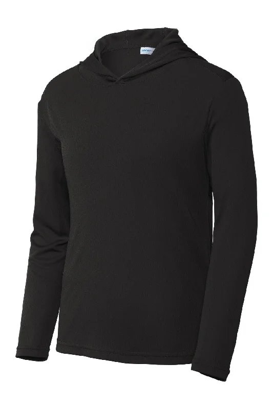 Sport-Tek  Youth PosiCharge  Competitor  Hooded Pullover. YST358 Three Quarter Sleeve