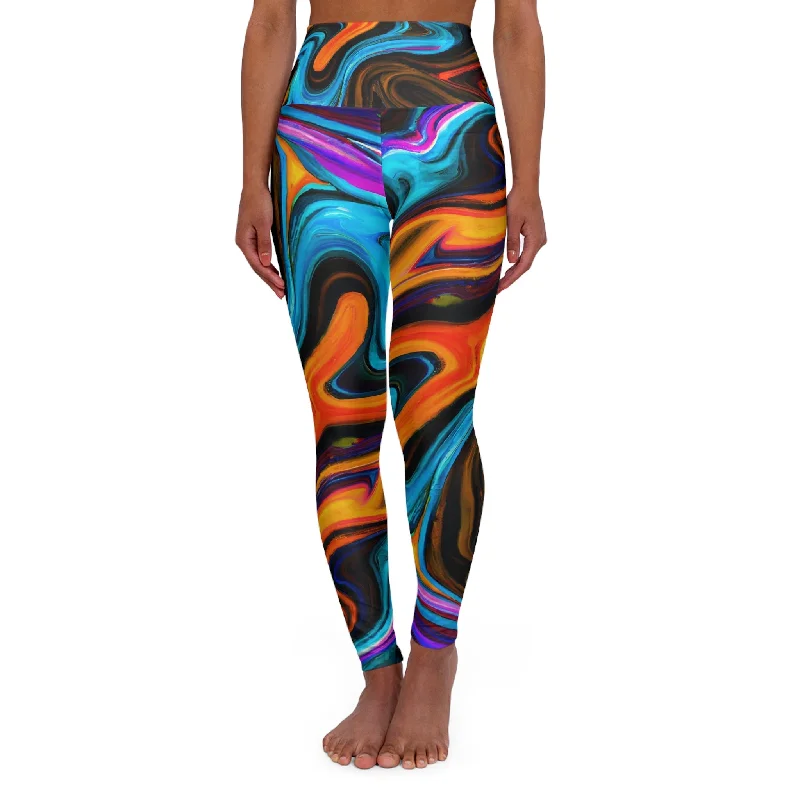 Fire Festival Festival Leggings Comfortable Printed Workout Leggings