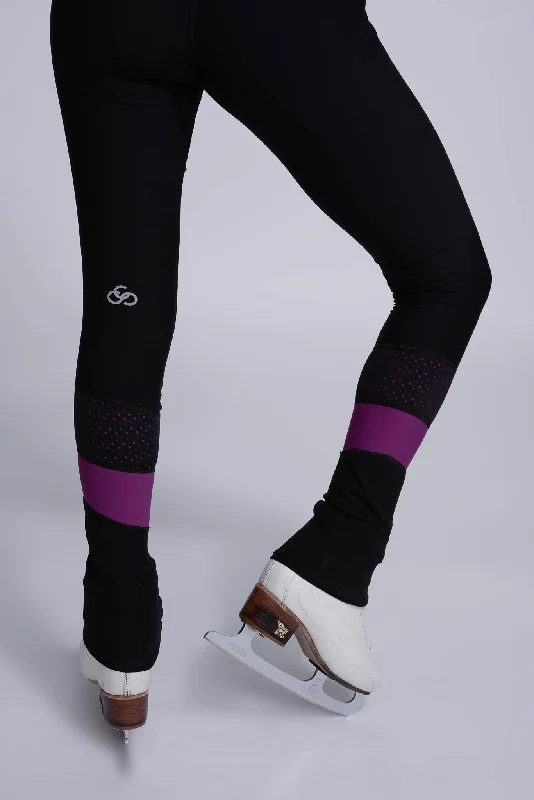 Desire Non-Slip Leggings in Berry Cozy Warmth Leggings
