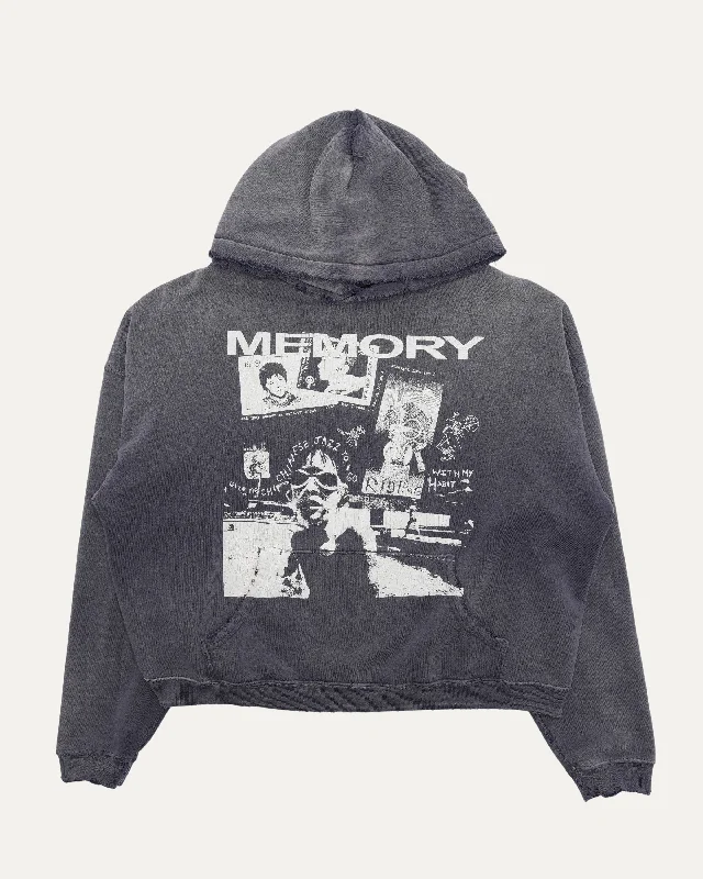 Memory Hoodie Hoodie with Hem Drawcord Adjustable Customizable