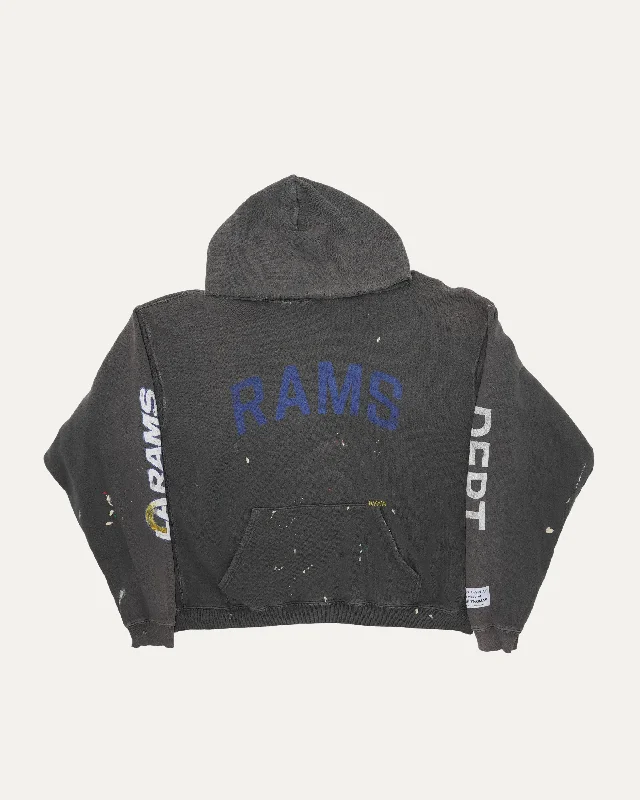 LA Rams Hoodie Hoodie with Drawcord Adjustable Secure