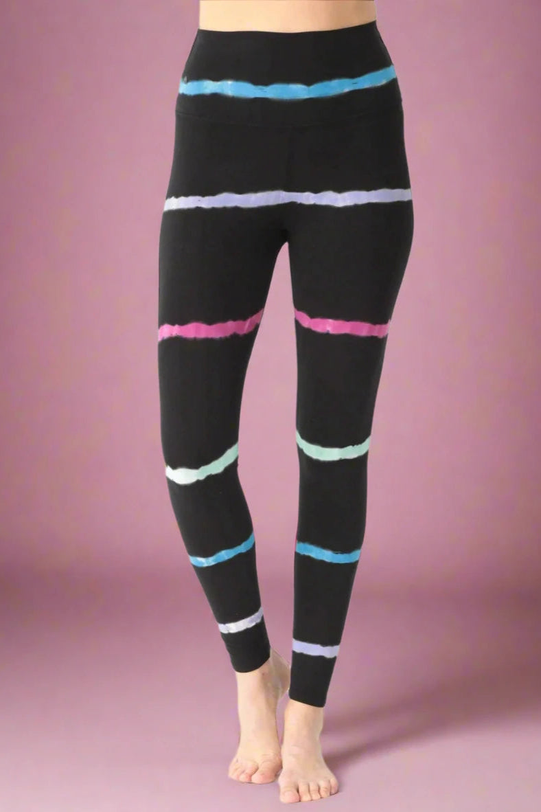 Electric & Rose Sunset Onyx Leggings as seen on Malin Andersson Trendy Ombre Effect Leggings