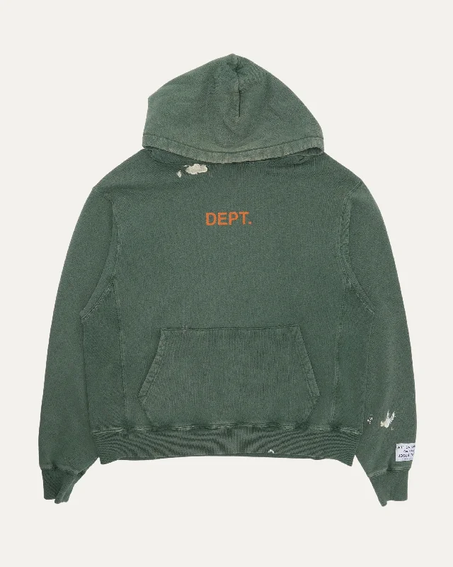 Dept. Paint Splatter Hoodie Hoodie with Gradient Ombre Colorful