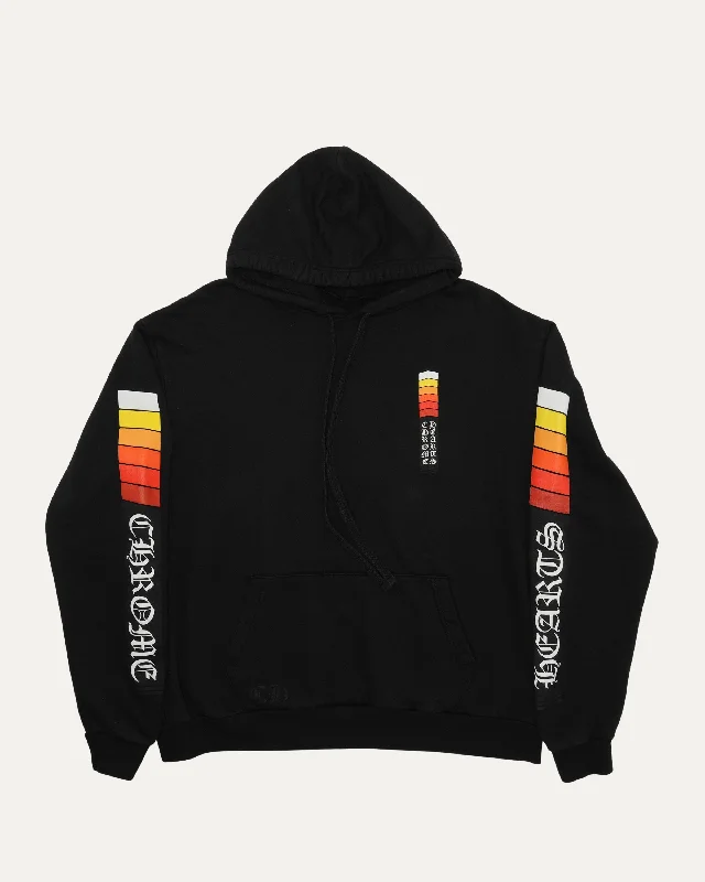 Boost Logo Hoodie Hoodie with High-Low Hem Asymmetrical Trendy