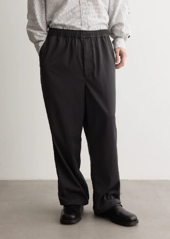 Tech Easy Trousers Trousers Leather Faux