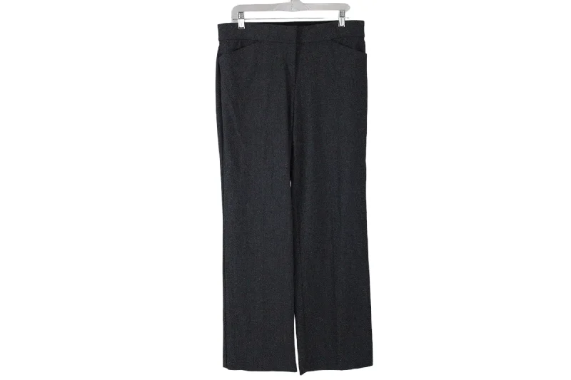 Dana Buchman Gray Trousers | 12 Trousers luxurious high-end