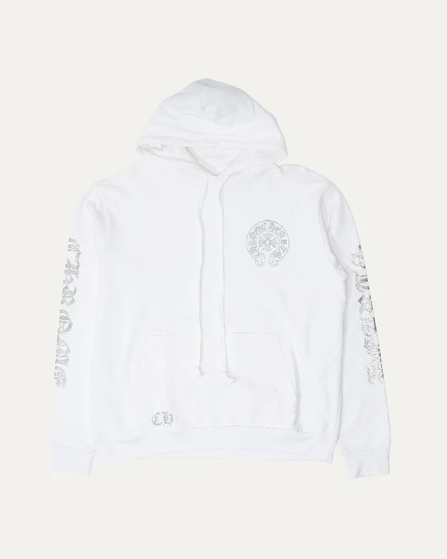 Miami Exclusive Horseshoe Logo Hoodie Hoodie with Oversized Fit Loose Comfortable