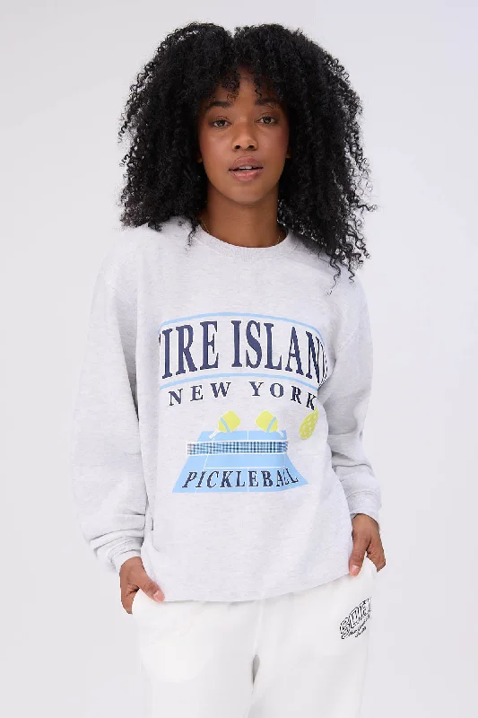 Graphic Crew Neck Sweatshirt Hoodie with Hem Drawcord Adjustable Customizable