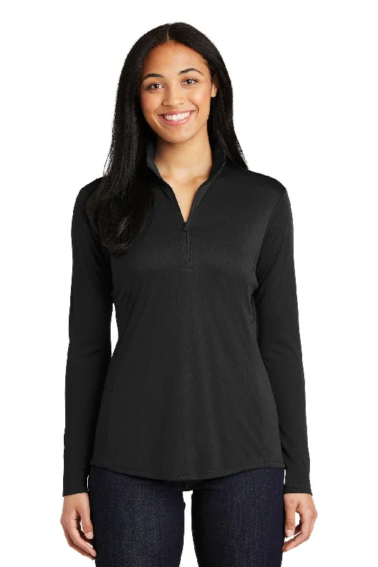 Sport-Tek Ladies PosiCharge Competitor 1/4-Zip Pullover. LST357 Bolero Style Sweater Sport-Tek Ladies PosiCharge Competitor 1/4-Zip Pullover. LST357 Bolero Style Sweater