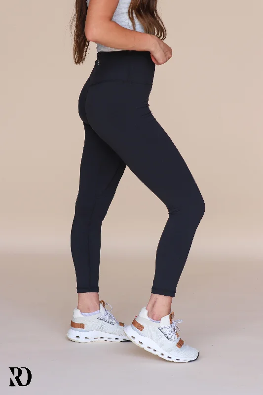 BLACK VITAL LEGGINGS | RD ESSENTIALS Comfortable Slim Fit Leggings