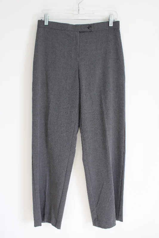 Briggs New York Gray Trouser Pant | 8 Petite Trousers luxurious high-end