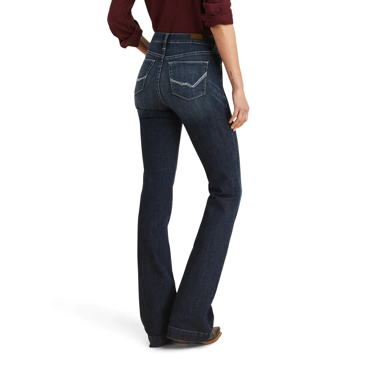 Ariat Womens High Rise Slim Trouser - Ryki Missouri Trousers Gym Athletic