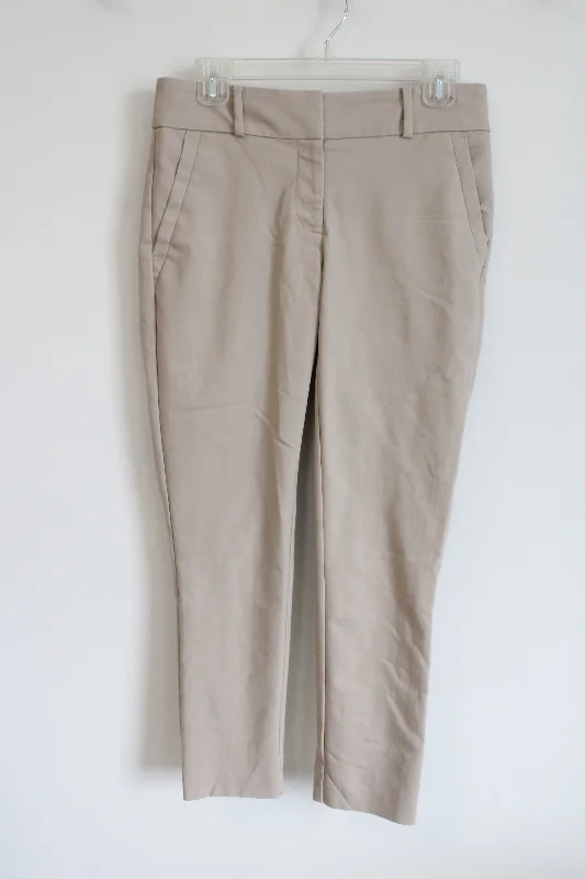 LOFT Skinny Ankle Khaki Trouser Pants | 4 Trousers sophisticated sleek