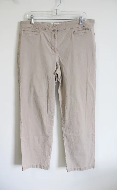 Liz Claiborne Klute Khaki Trouser Pants | 14 Trousers fashionable chic