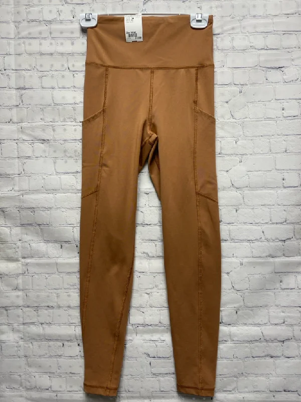 Size Small Ladies Brown American Eagle Leggings Trendy Fitness Leggings