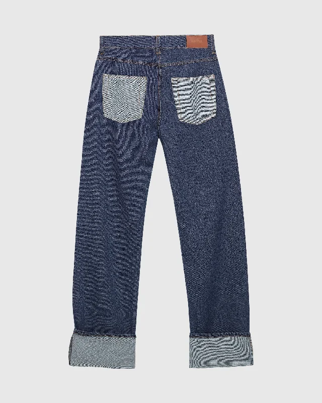 RIXO DENIM TROUSERS Trousers cozy comfortable